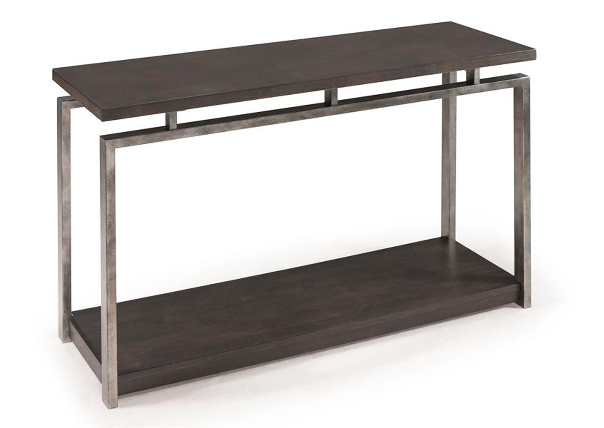 Alton Platinum Charcoal Rectangular Sofa Table,Magnussen