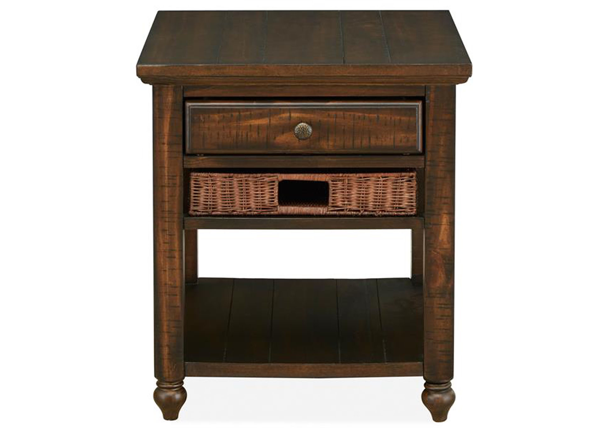 Cottage Lane Coffee Rectangular End Table,Magnussen