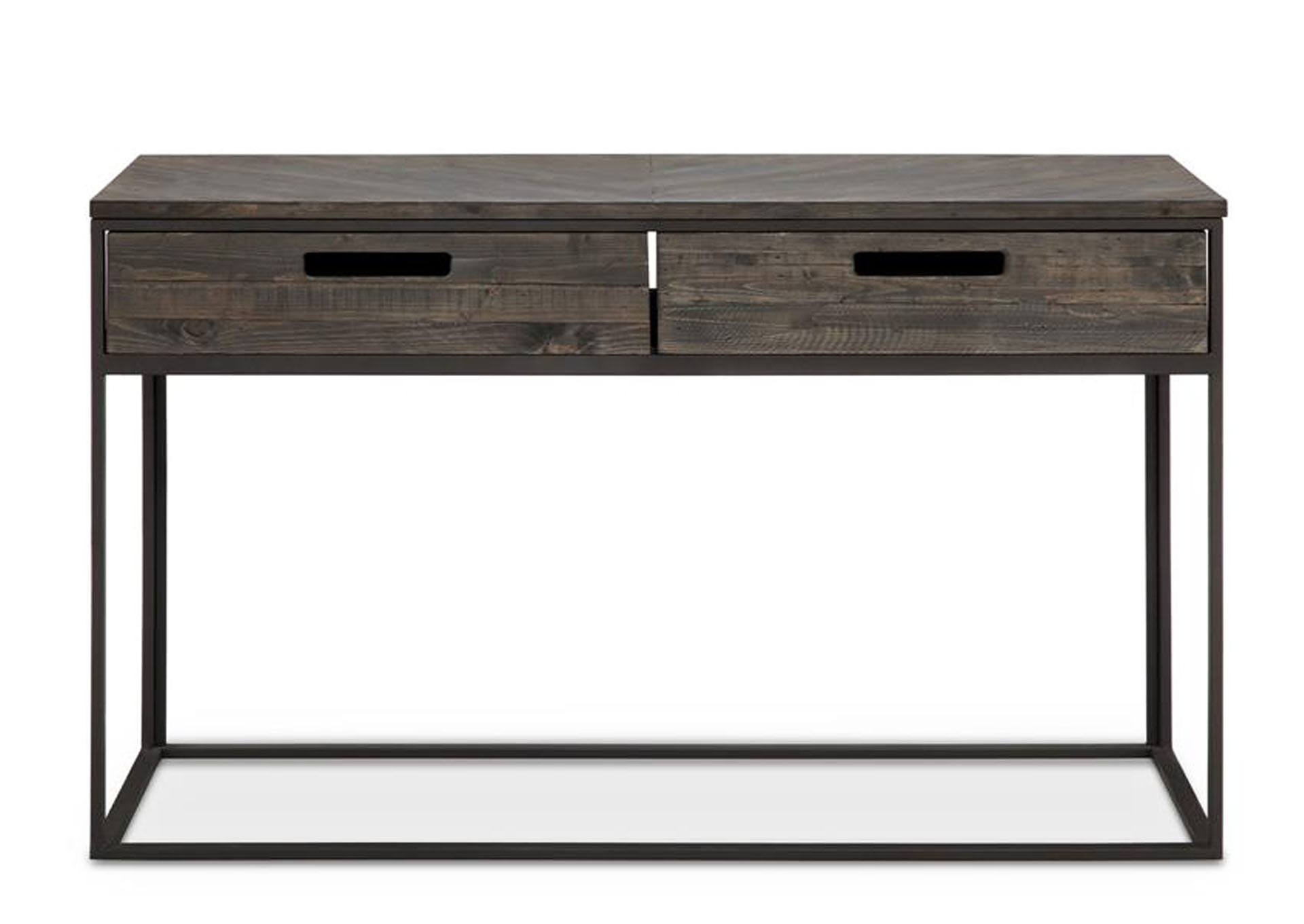 Claremont Weathered Charcoal Rectangular Sofa Table,Magnussen