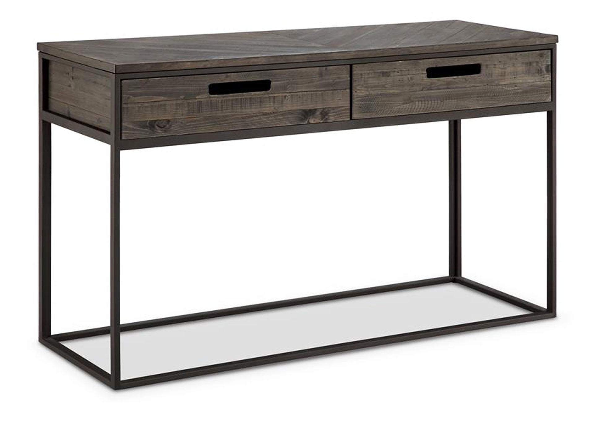 Claremont Weathered Charcoal Rectangular Sofa Table,Magnussen