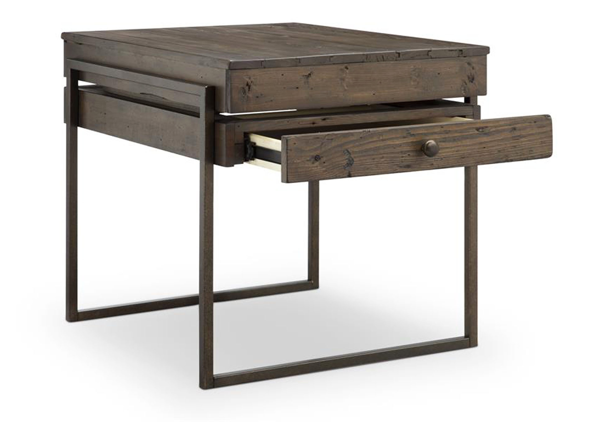 Kirkwood Dark Whiskey Rectangular End Table,Magnussen
