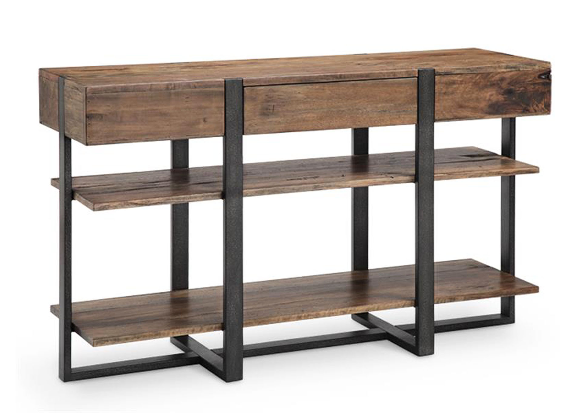 Prescott Rustic Honey Rectangular Sofa Table,Magnussen