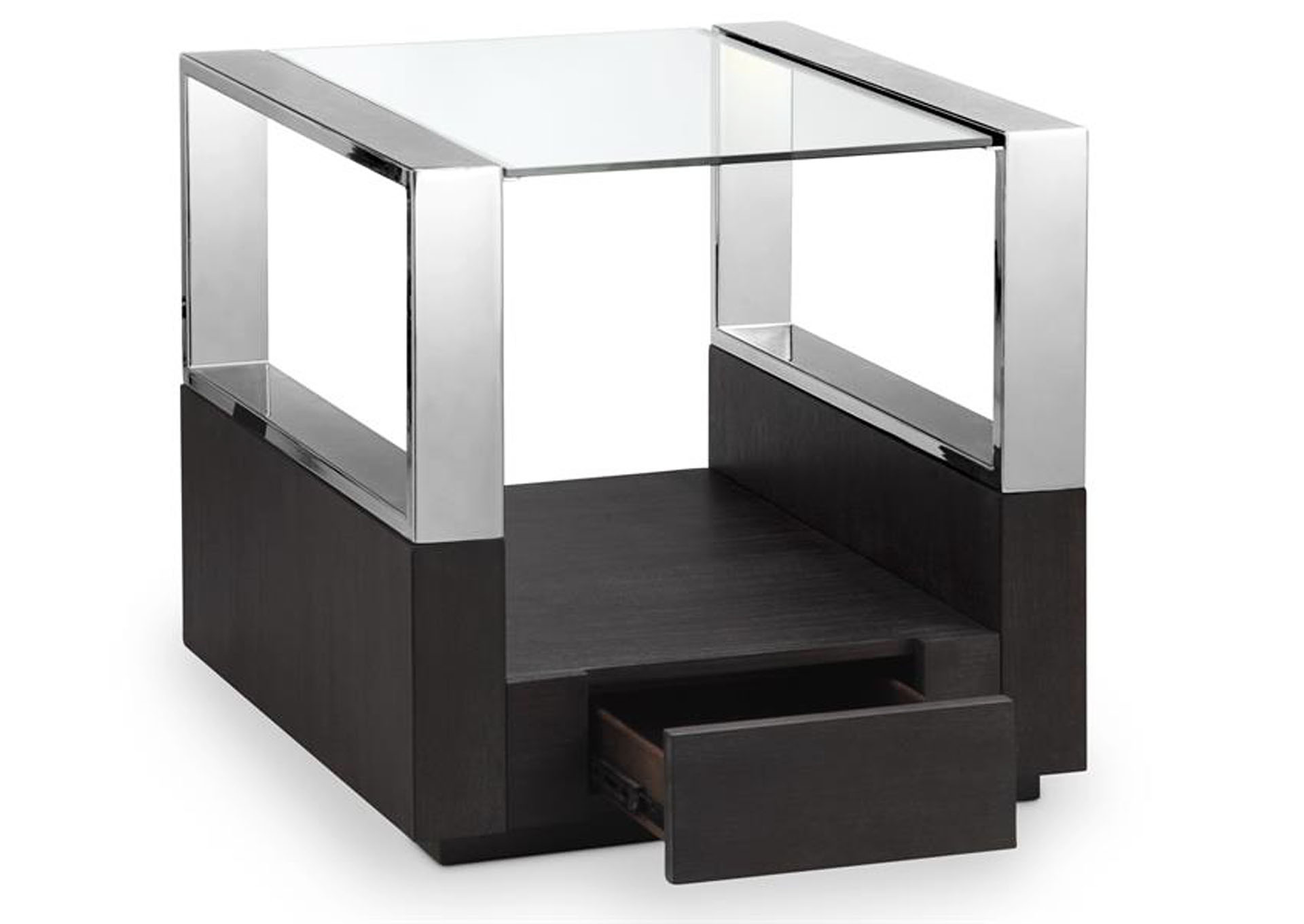 Revere Graphite Rectangular End Table,Magnussen