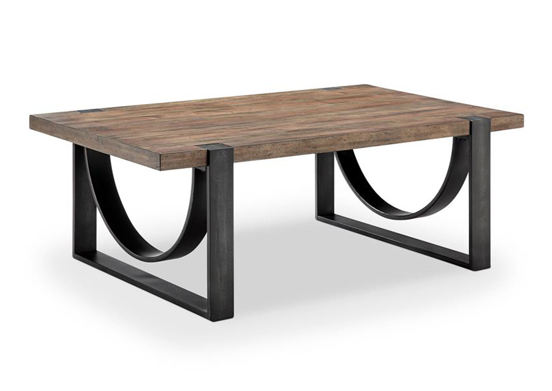 Bowden Rustic Honey Rectangular Cocktail Table,Magnussen