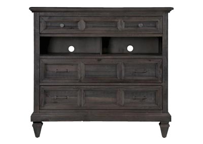 Image for Calistoga Weathered Charcoal Media Chest