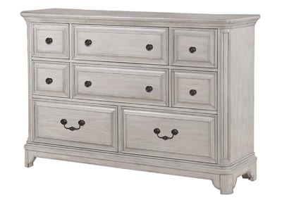 Image for Windsor Lane Weathered White Drawer Dresser