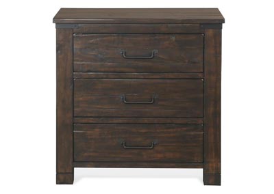 Image for Pine Hill Rustic Pine Drawer Nightstand