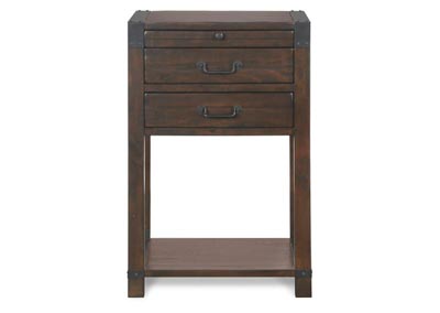 Image for Pine Hill Rustic Pine Open Nightstand