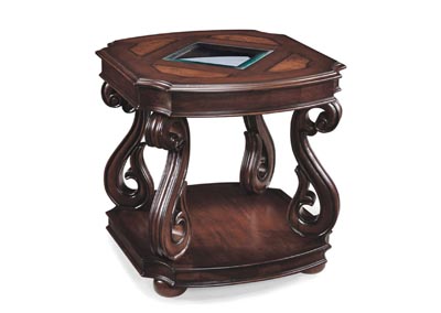 Image for Harcourt Cherry Rectangular End Table
