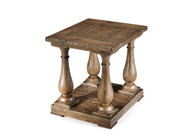 Image for Densbury Natural pine Rectangular End Table
