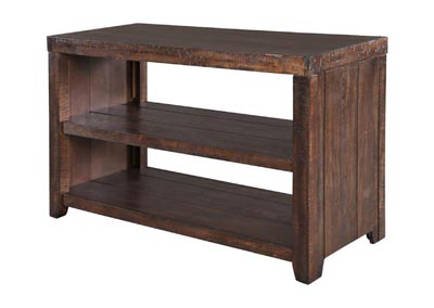 Image for Caitlyn Dark Poplar Rectangular Sofa Table