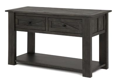 Image for Garrett Weathered Charcoal Rectangular Sofa Table