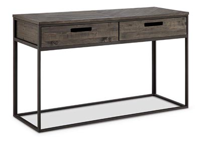 Image for Claremont Weathered Charcoal Rectangular Sofa Table