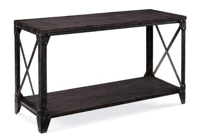 Image for Milford Weathered Charcoal Rectangular Sofa Table