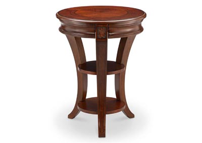 Image for Winslet Cherry Round Accent Table