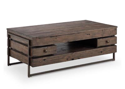 Image for Kirkwood Dark Whiskey Rectangular Cocktail Table