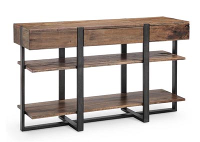 Image for Prescott Rustic Honey Rectangular Sofa Table
