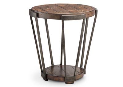 Image for Yukon Bourbon Round End Table