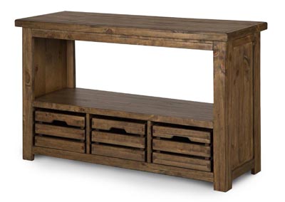 Image for Stratton Warm Nutmeg Rectangular Sofa Table