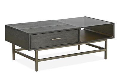 Image for Fulton Smoke Anthracite Lift Top Cocktail Table