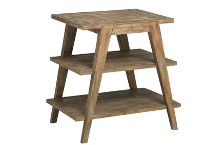 Image for Bluff Heights Weathered Nutmeg Shelf End Table