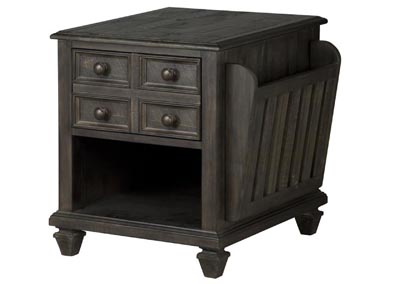 Image for Burkhardt Peppercorn Magazine End Table