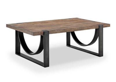 Image for Bowden Rustic Honey Rectangular Cocktail Table