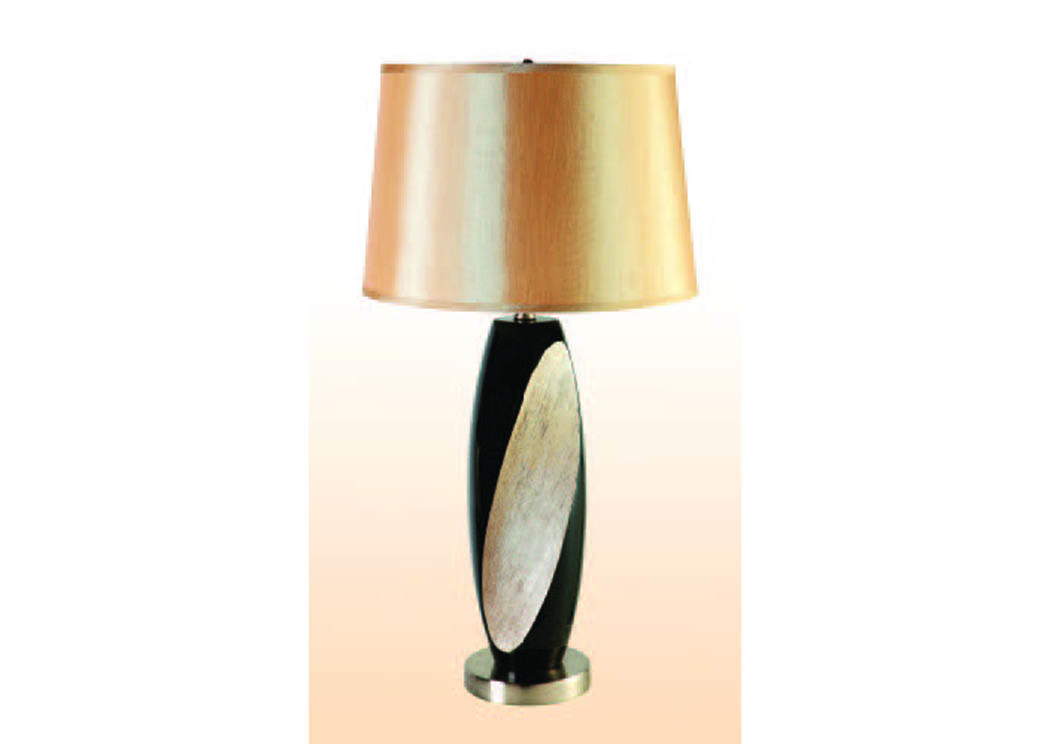 Abbot Black & Ivory 30" Table Lamp (2 Pack),Mainline