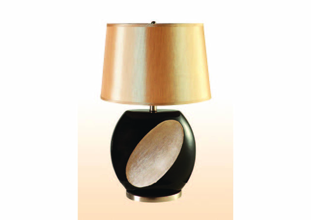 Costello Black & Ivory 26" Table Lamp (2 Pack),Mainline