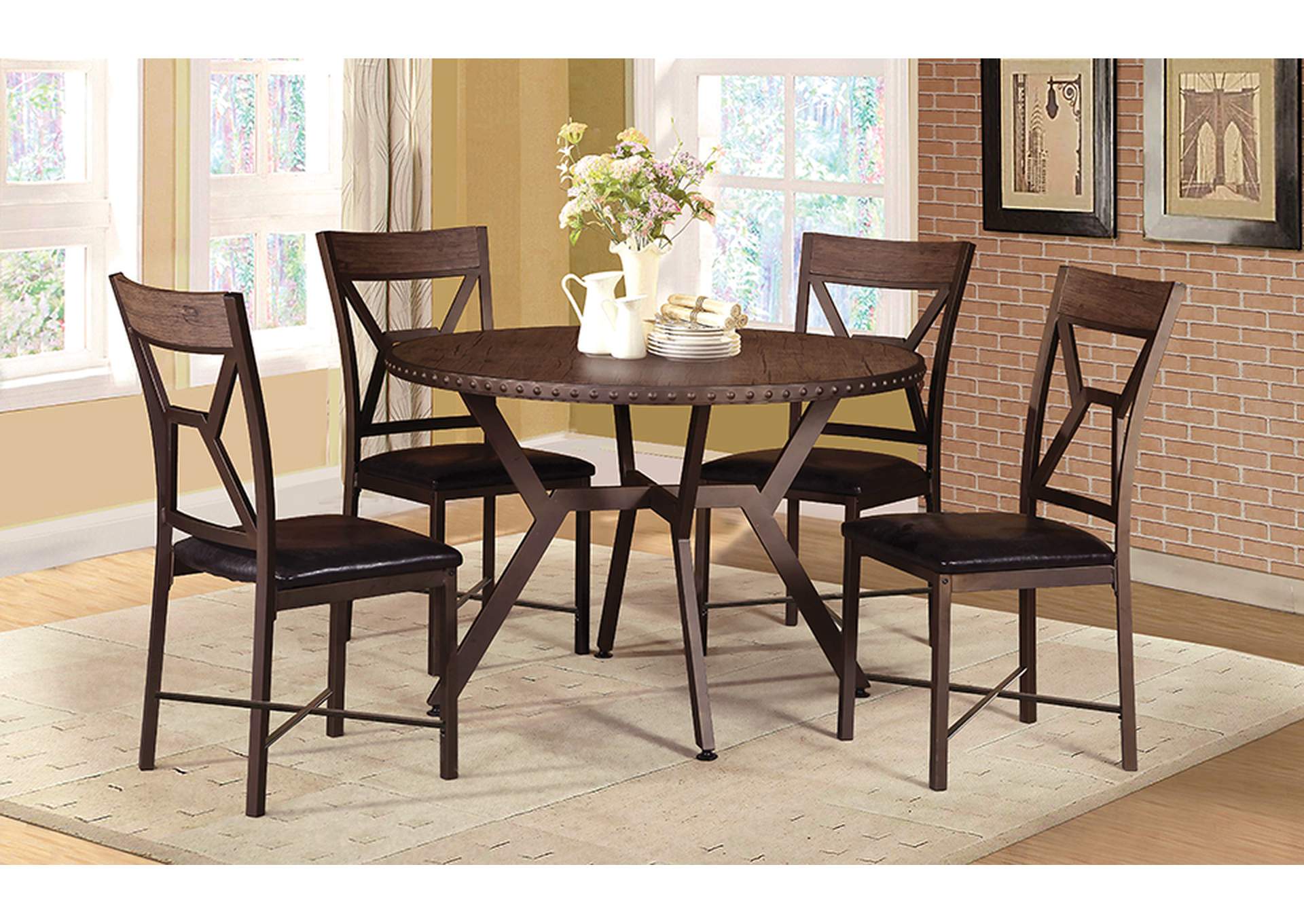 Sonja 45"Round Dining Table,Mainline