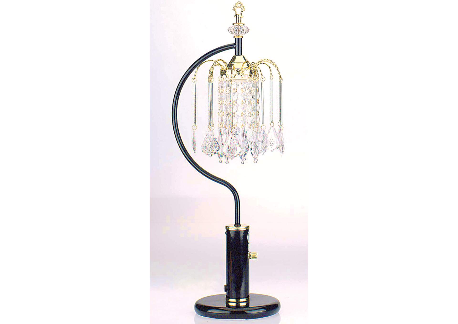 Black Chandelier Table Lamp,Mainline