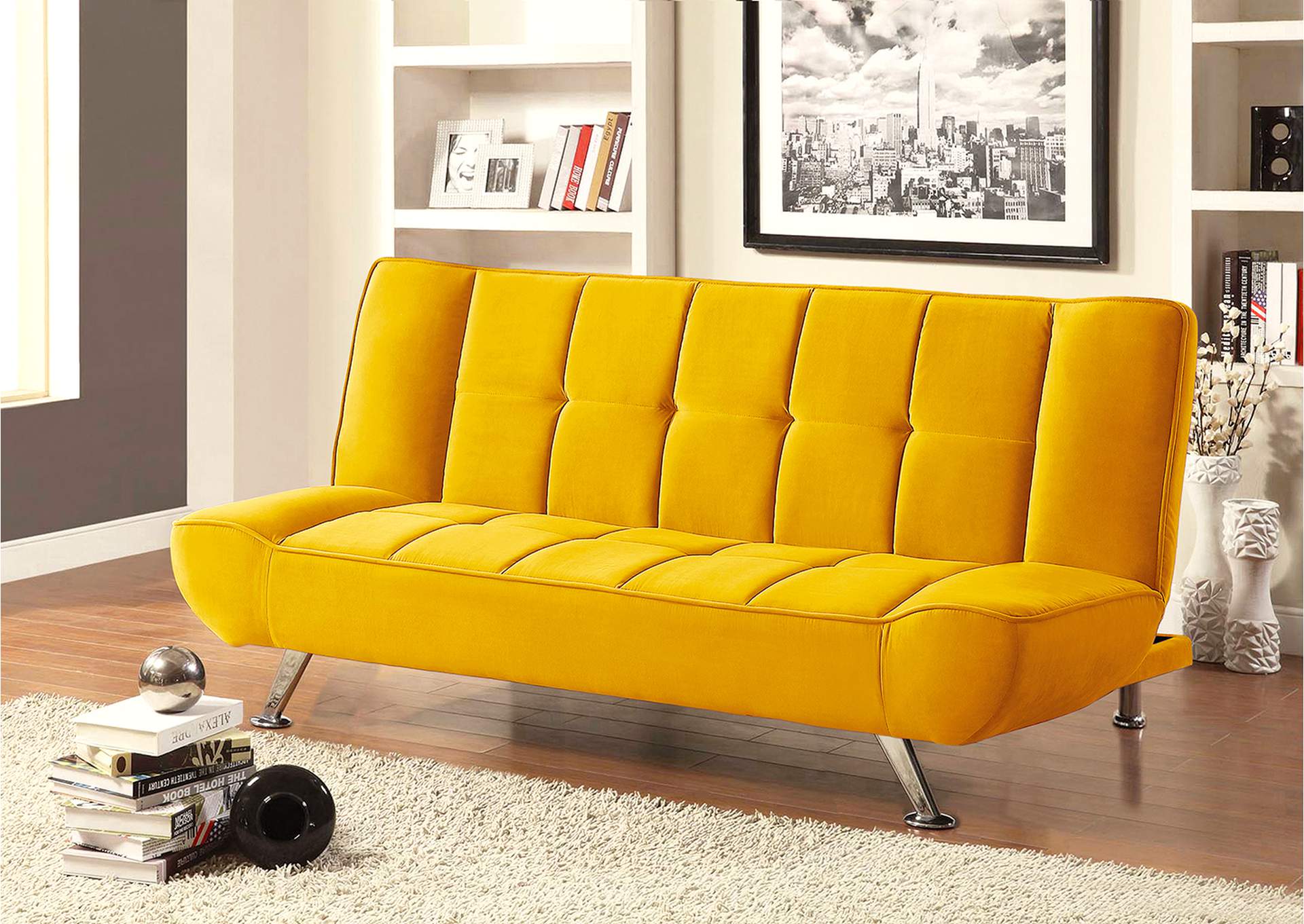 Yellow Bada Bing Kklak Sofa Bed,Mainline