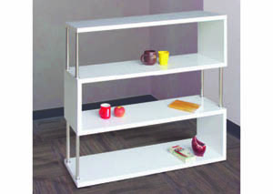 Image for Sidewinder White  4-Tier Wall Unit