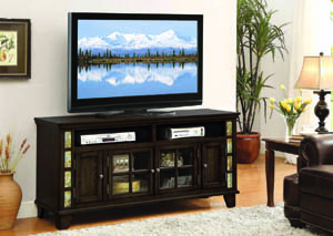 Image for Espresso Alcove 60"W Tv Cabinet