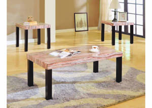 Image for Acadia Espresso 3 Pc Coffee Table Set