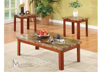 Image for Brown Bruno 3-Piece Occasional Table Set