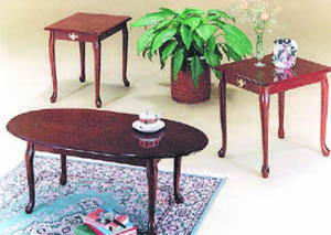 Image for Queen Anne Cherry 3-Pc Occasional Set
