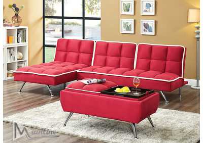 Image for Red Zeppoles Kklak Sofa Bed