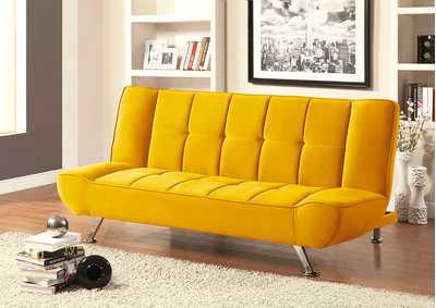 Image for Yellow Bada Bing Kklak Sofa Bed