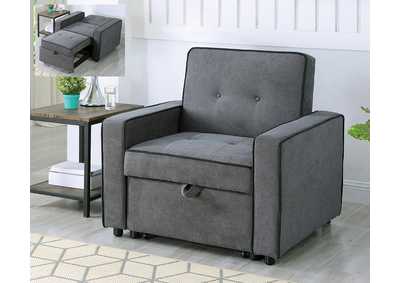 Image for Gray Supra Chair/ Single Bed