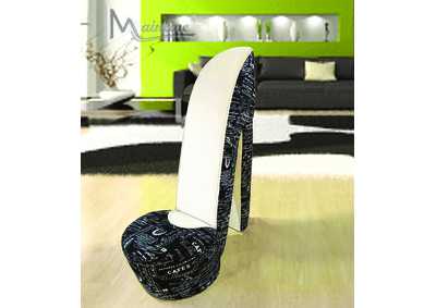 Image for Black Miley (Large)Shoe Chair