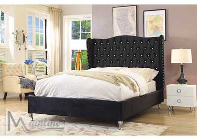 Image for Black Velvet Volya Full Bed