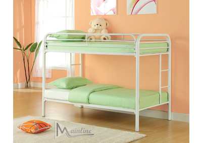 Image for White Prime T/Twin Metal Bunk