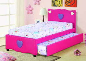 Image for Cutey Twin Bed w/ Trundle