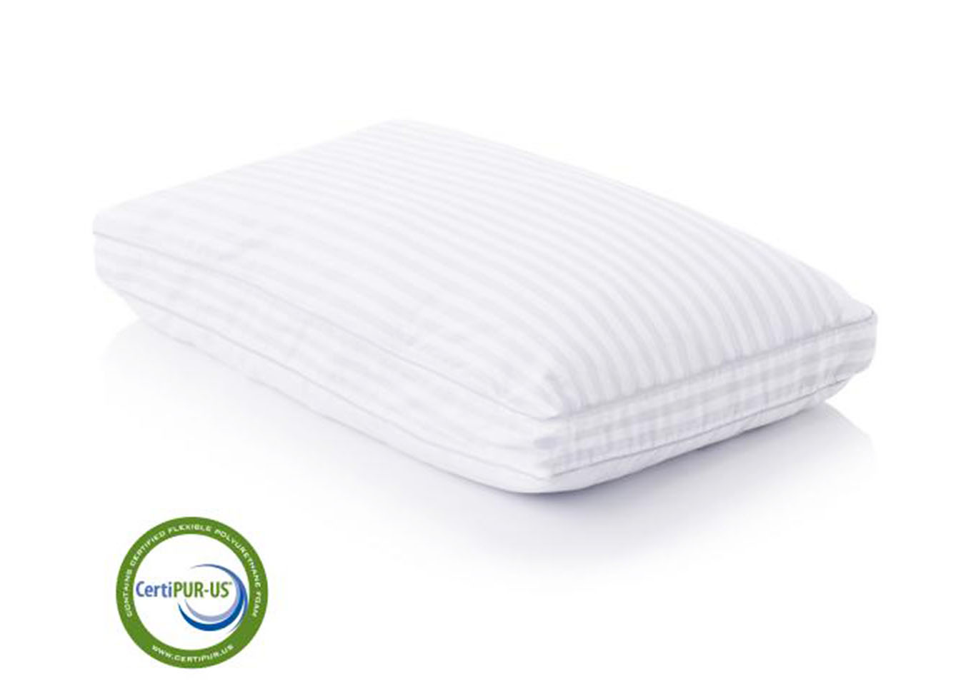 Z Convolution Gelled Microfiber Pillow - Pillows,Malouf