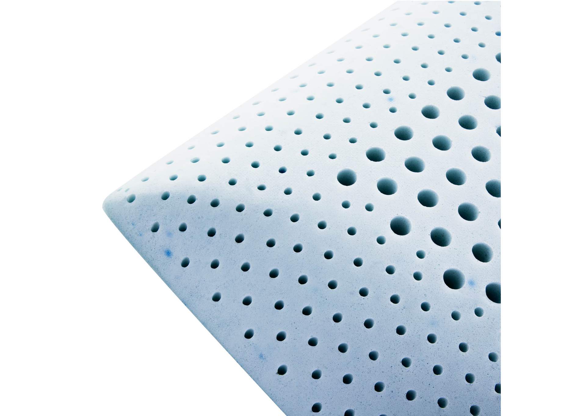 Malouf Zoned Gel Talalay Latex Pillow - King High Loft Plush Size,Malouf