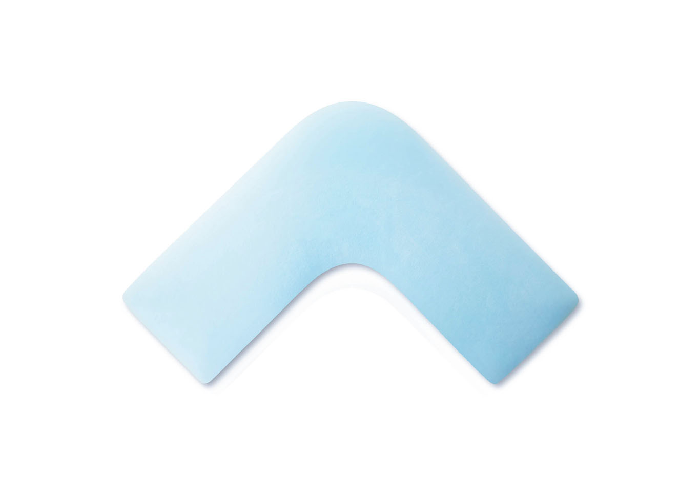 L - Shape Pillow With Gel Dough - One Size,Malouf