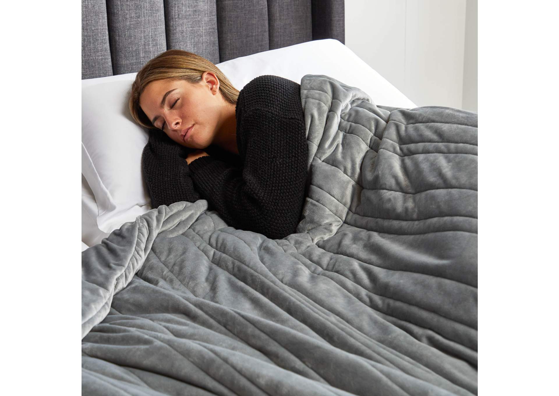 Malouf Driftwood Weighted Blanket - 36in x 48in, 5lb Size,Malouf