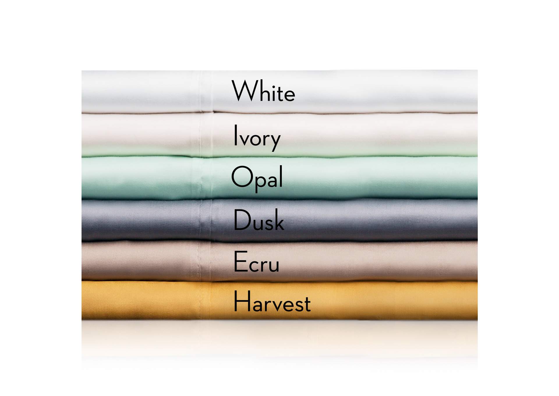 Malouf Ivory "Tencel" Linens - Queen Pillowcase Size,Malouf