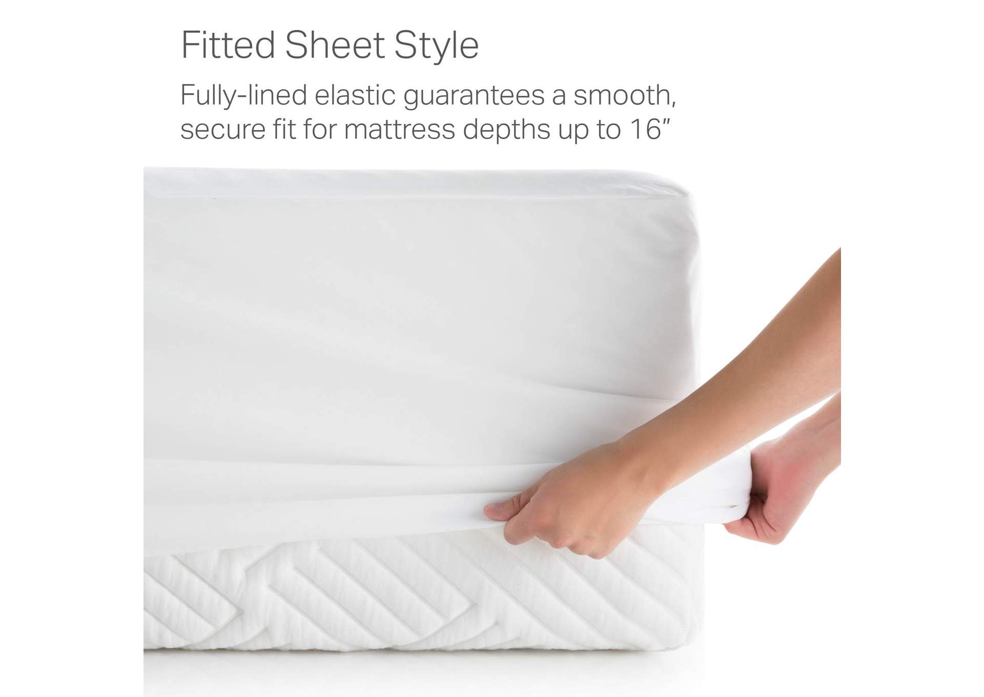 Hotel - Grade 5 - Sided Mattress Protector - Full,Malouf